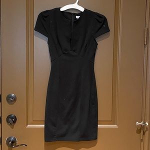 Black cocktail dress